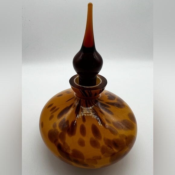 Set of TWO - Glass Art Parfum Bottles - Picture 3 of 7